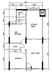 Blk 429 Clementi Avenue 3 (Clementi), HDB 3 Rooms #534024731